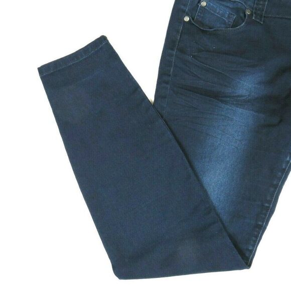 Thyme Maternity Jeans Stretch Cotton Blend Stretch Panel Pull-On Women's Size M - Picture 2 of 9